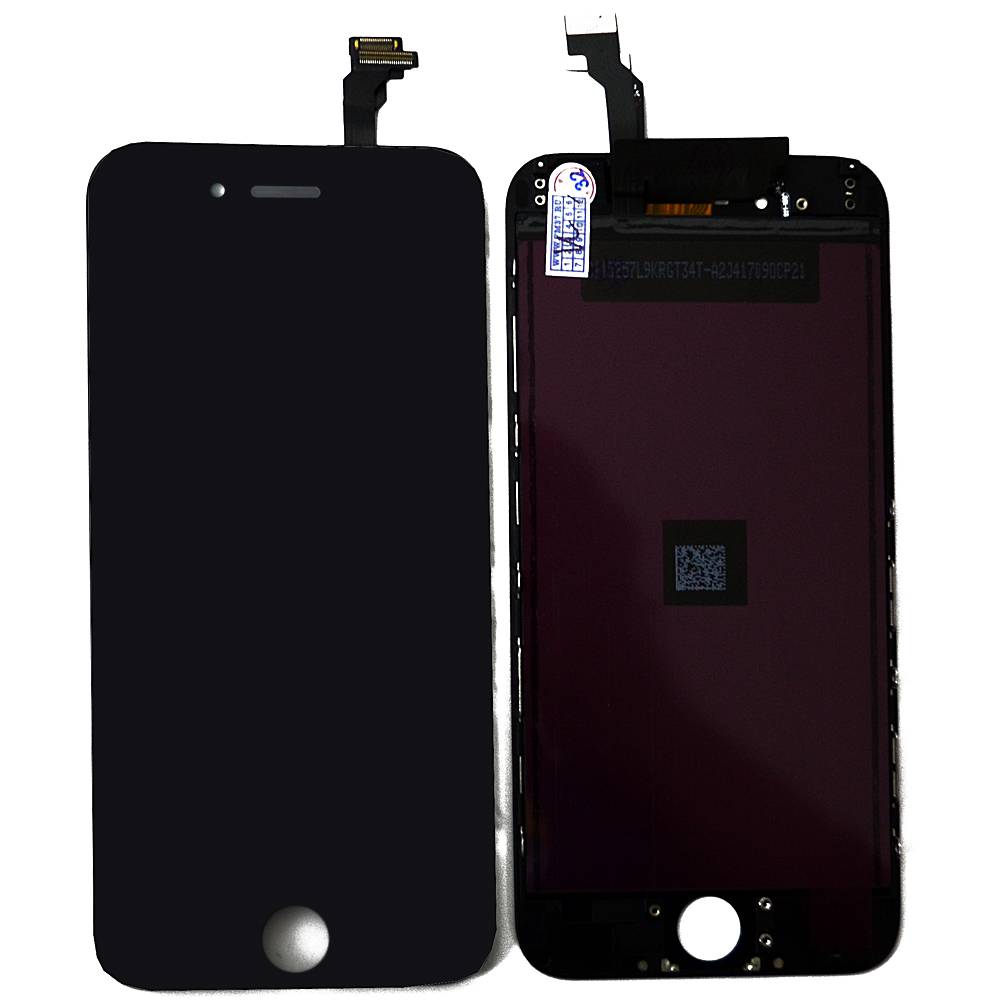Дисплей iPhone 6 + тачскрин + рамка черный (матрица orig)