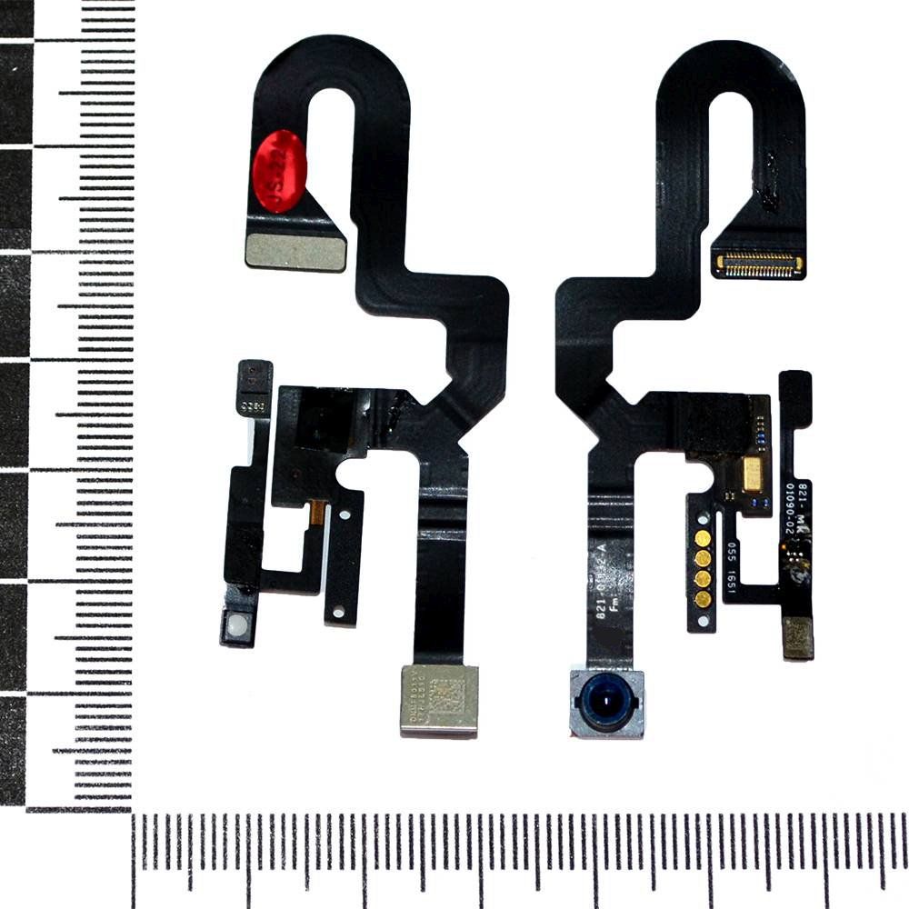 Шлейф iPhone 8 Plus + светочувствительный элемент + фронтальная камера (в сборе) orig Factory