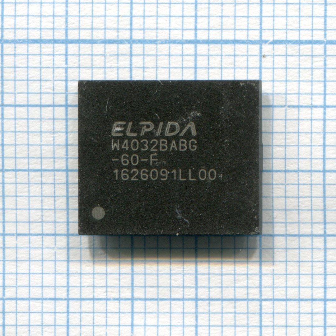 Видеопамять ELPIDA W4032BABG-60-F