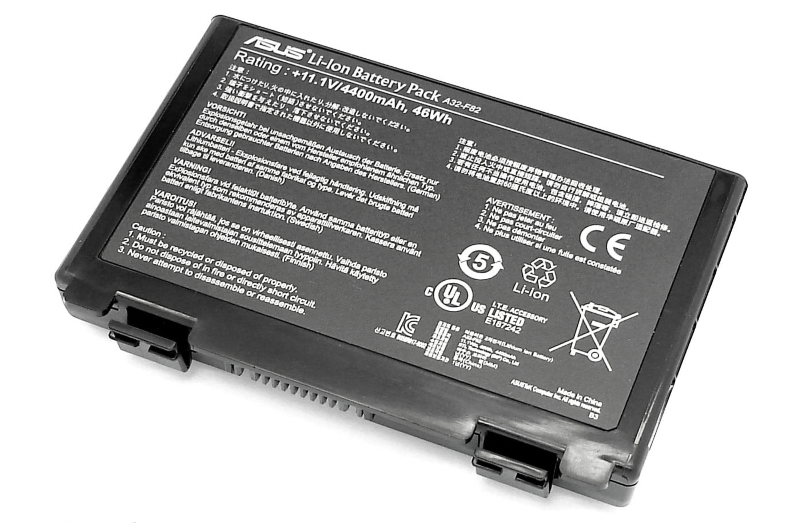 Аккумулятор ASUS F52 11.1V, 4400mAh, Original