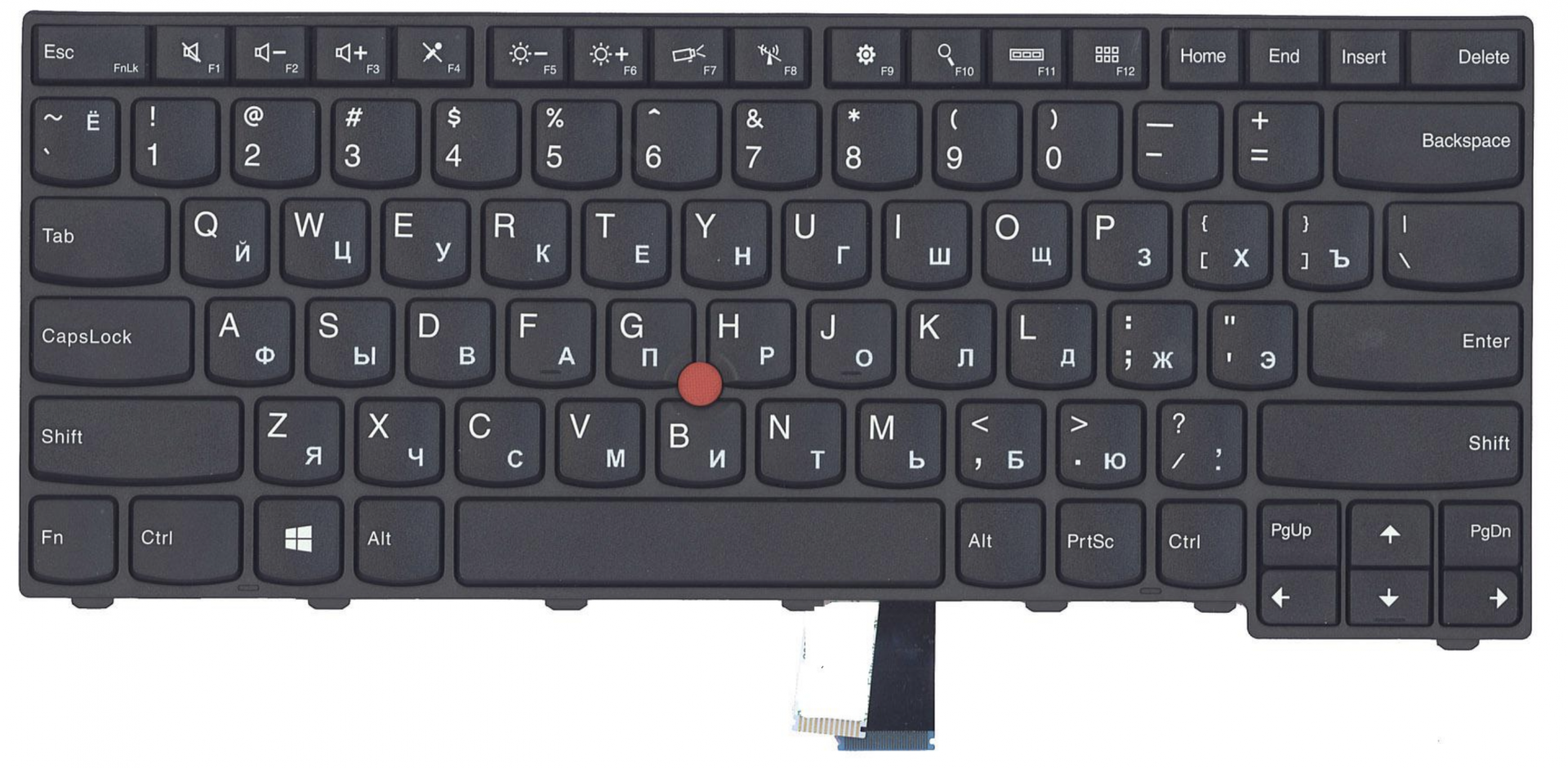 Клавиатура Lenovo ThinkPad T450s с указателем, OEM