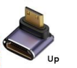 Переходник mini HDMI  на HDMI вверх