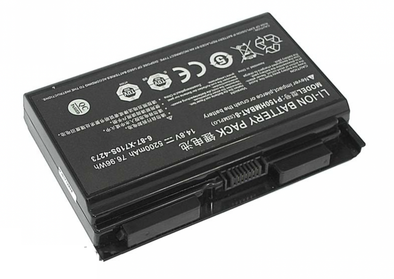 Аккумулятор DNS Clevo P150 14.4V, 5200mAh, Original