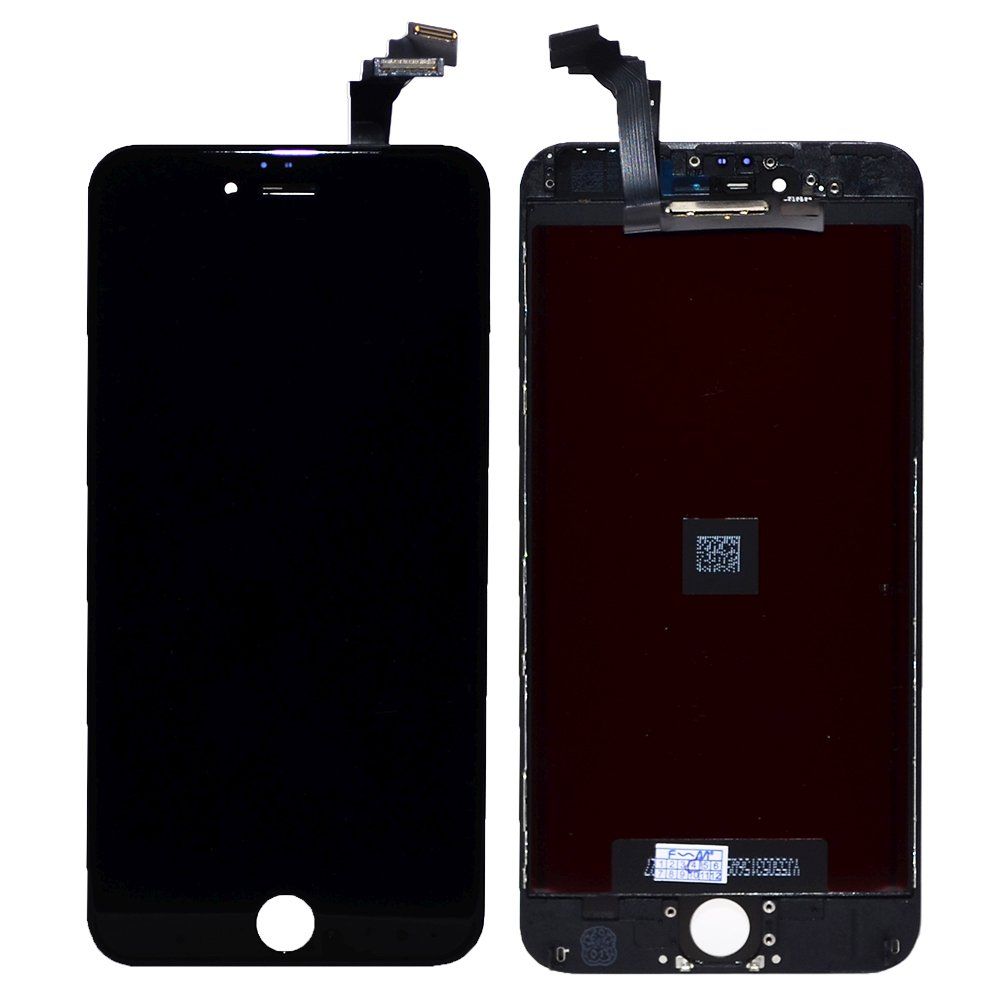 Дисплей iPhone 6 Plus + тачскрин + рамка черный Huaxing