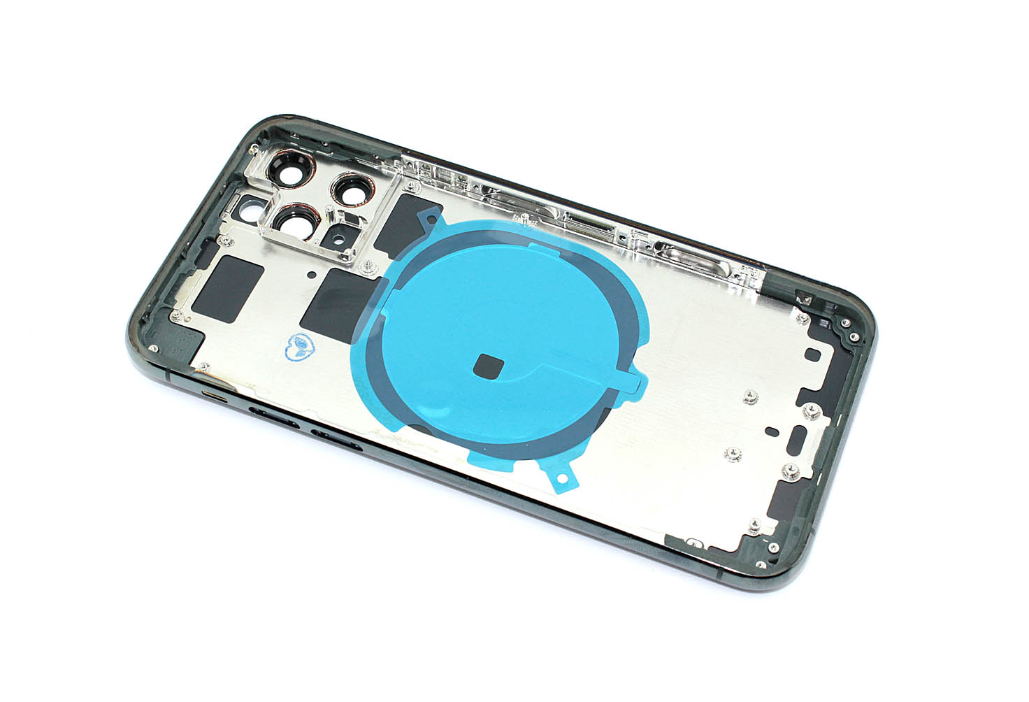 Задняя крышка (корпус) в сборе с рамкой для Apple iPhone 11 Pro зеленая