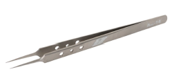 Пинцет Kaisi TP AAA-14 с отверстиями прямой заостренный