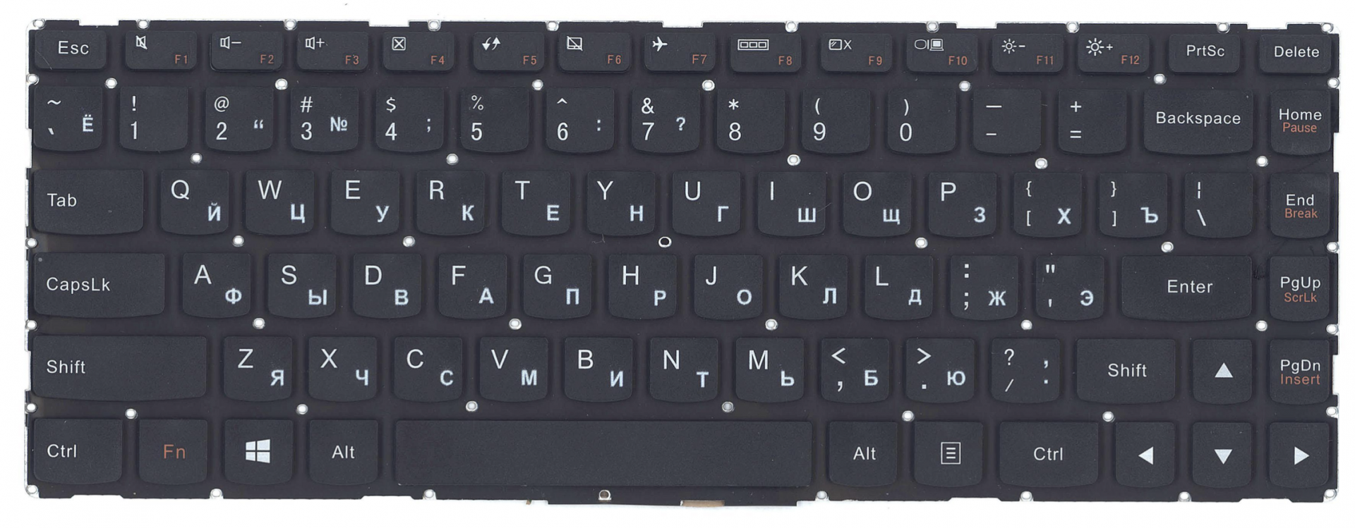 Клавиатура Lenovo IdeaPad Yoga 500-14IHW OEM