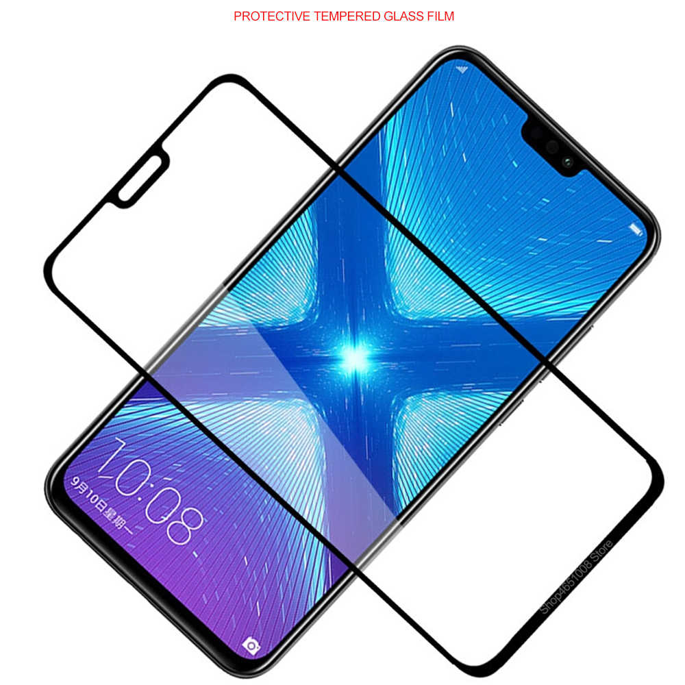 Защитное стекло 5D во весь экран Huawei Honor 8X