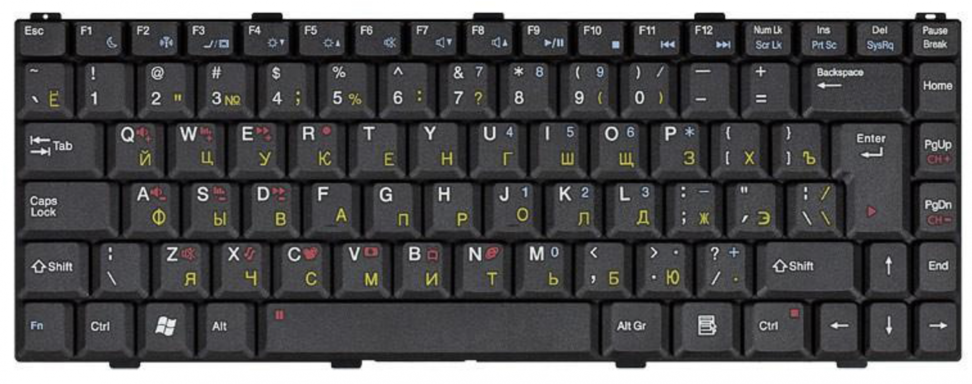 Клавиатура ASUS S96J OEM