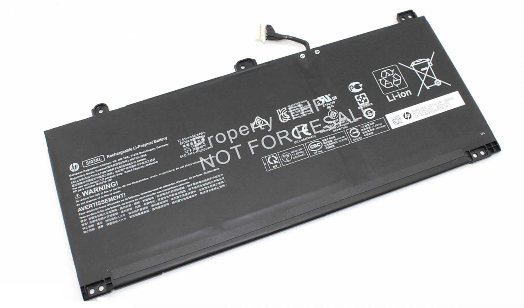 Аккумулятор HP Chromebook x360 14c-cc 11.55V, 58.84Wh, Original