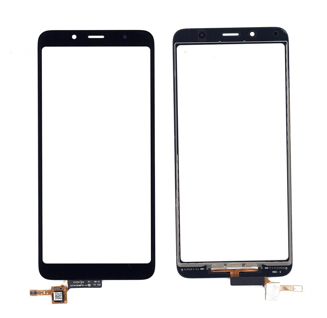 Сенсорное стекло (тачскрин) для Xiaomi Redmi 7A черное