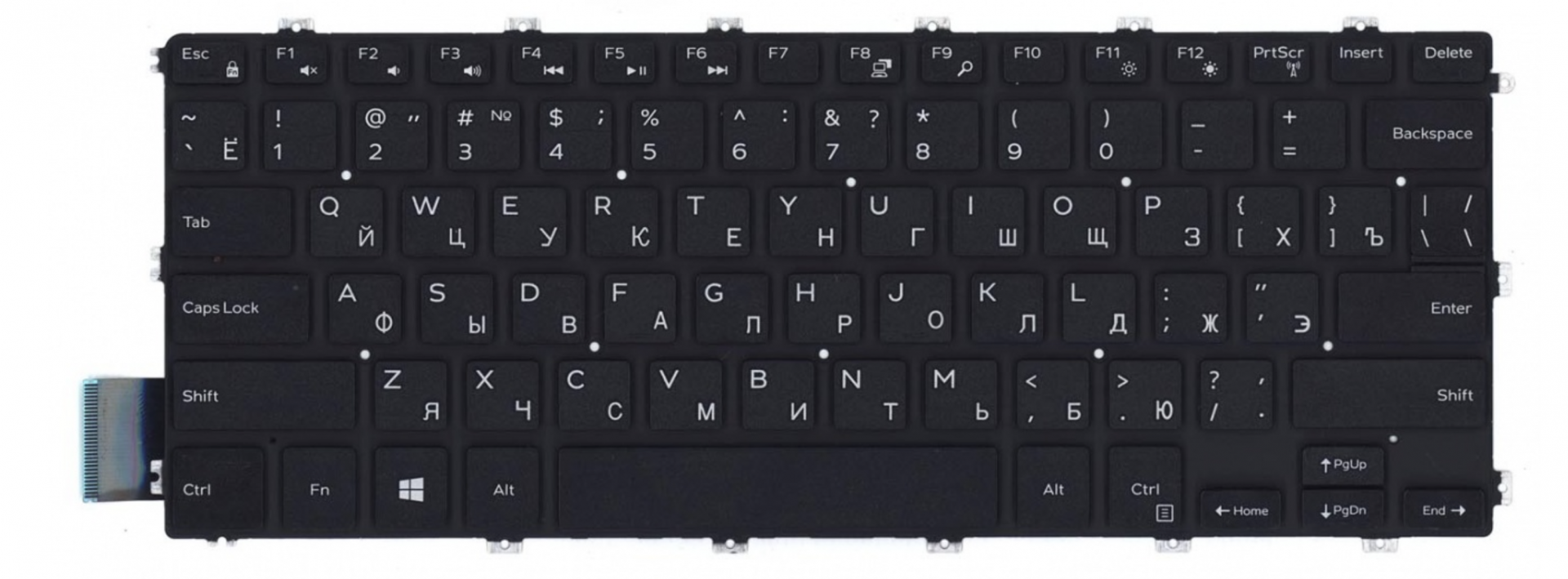 Клавиатура DELL Latitude 3400, 3400-0904 OEM