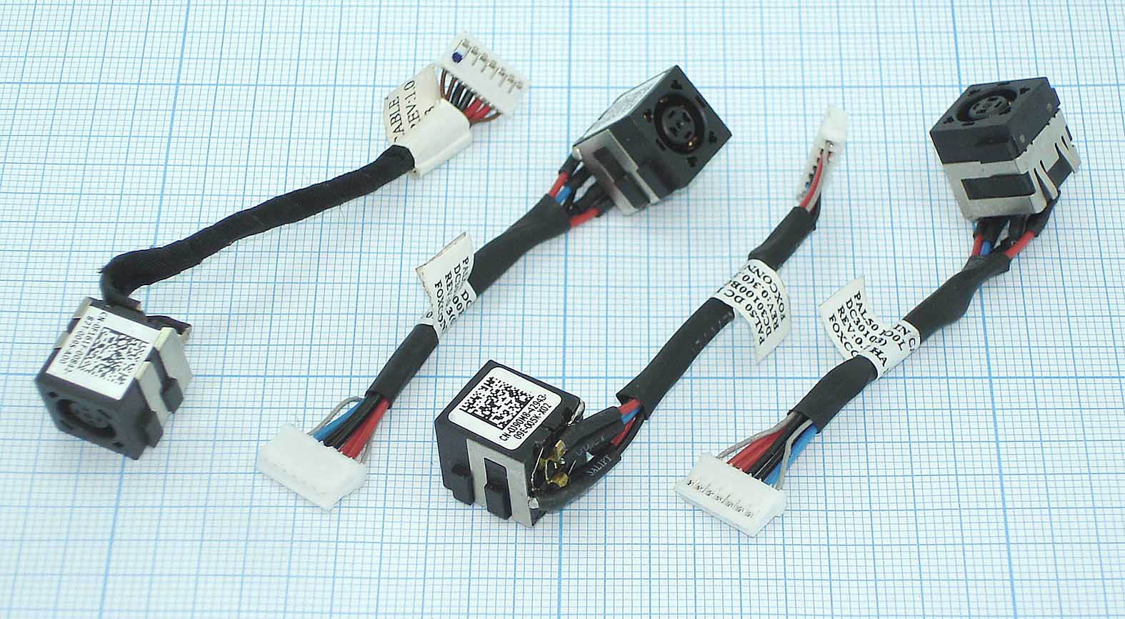 Разъем для ноутбука HY-DE017 Dell Latitude E4200 с кабелем 5 см