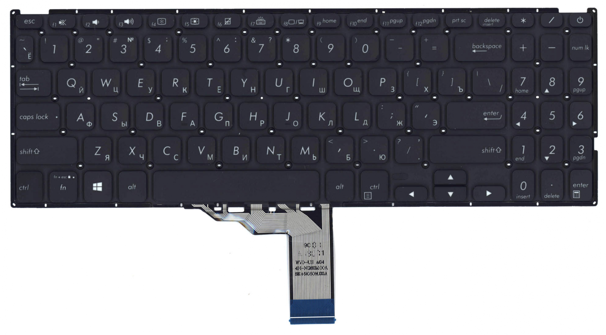 Клавиатура Asus VivoBook X512DA OEM