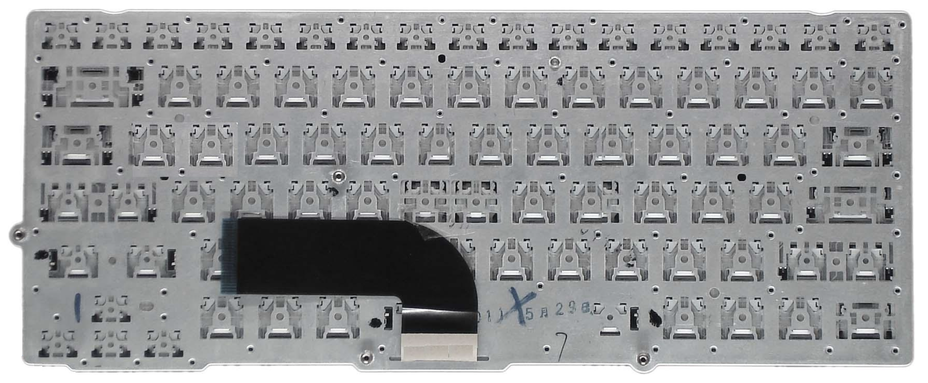 Клавиатура Sony Vaio VPC-SB VPC-SB4M1R/P серебристая, без рамки, OEM