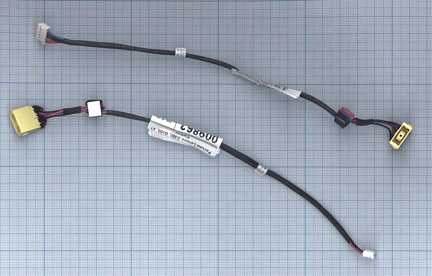 Разъем для ноутбука Lenovo G400, G500, X1 Carbon (с кабелем)