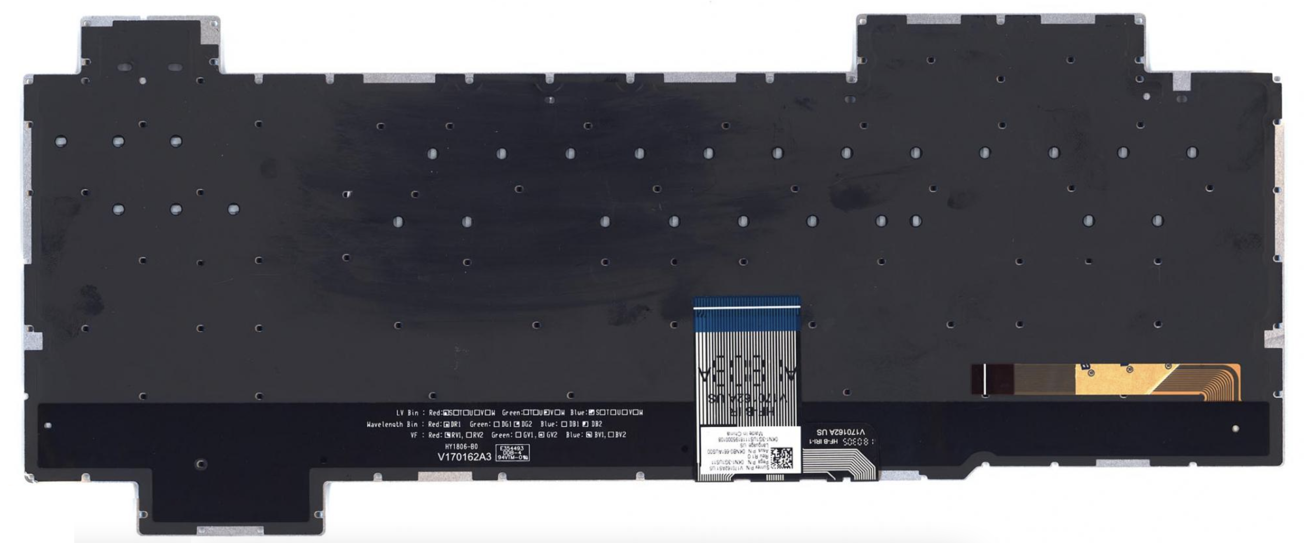 Клавиатура ASUS ROG Strix GL503VS с белой подсветкой, OEM