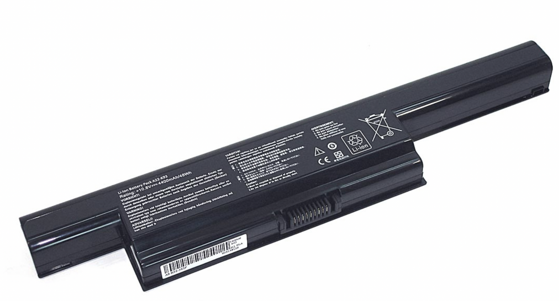 Аккумулятор ASUS K95V 10.8V, 5200mAh, OEM