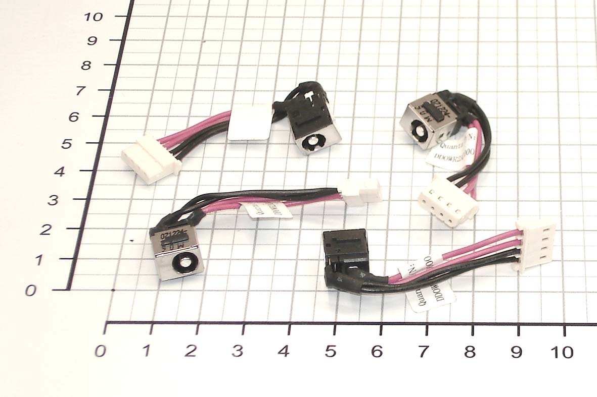 Разъем для ноутбука Acer с кабелем 4 см