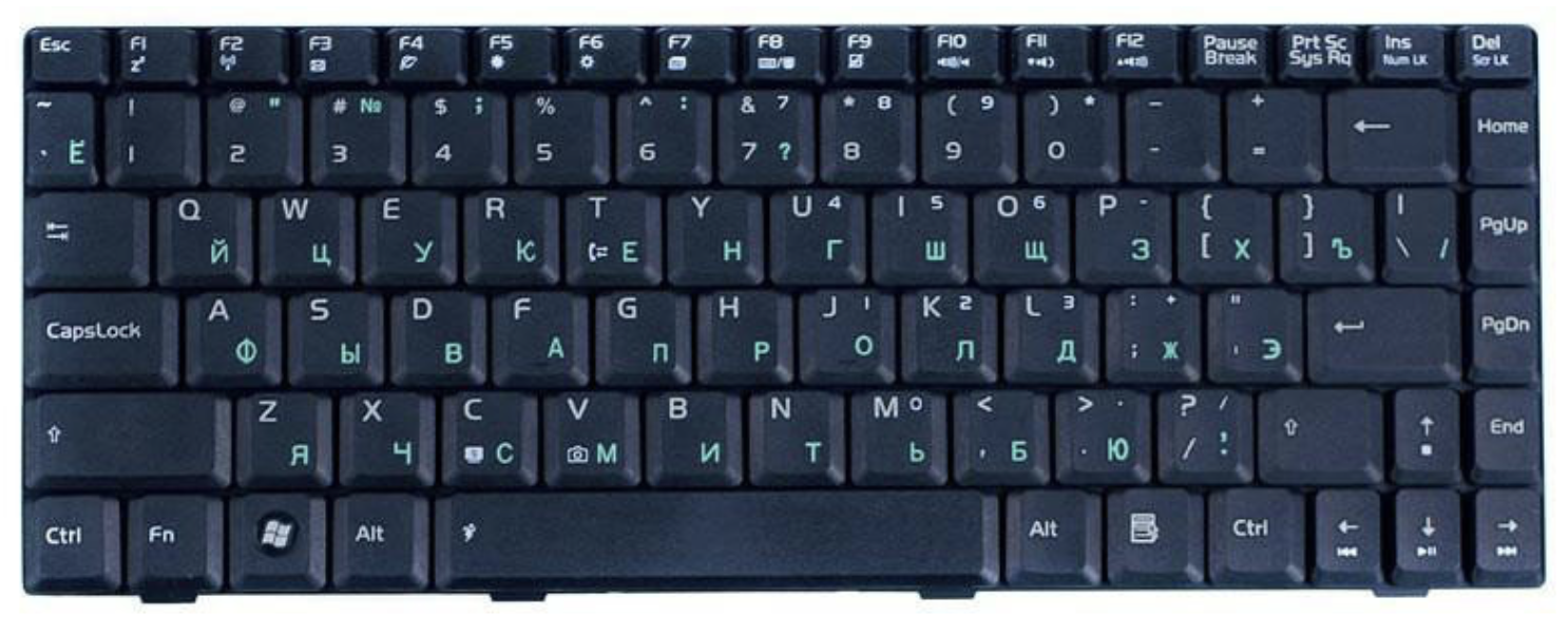 Клавиатура ASUS F6E OEM