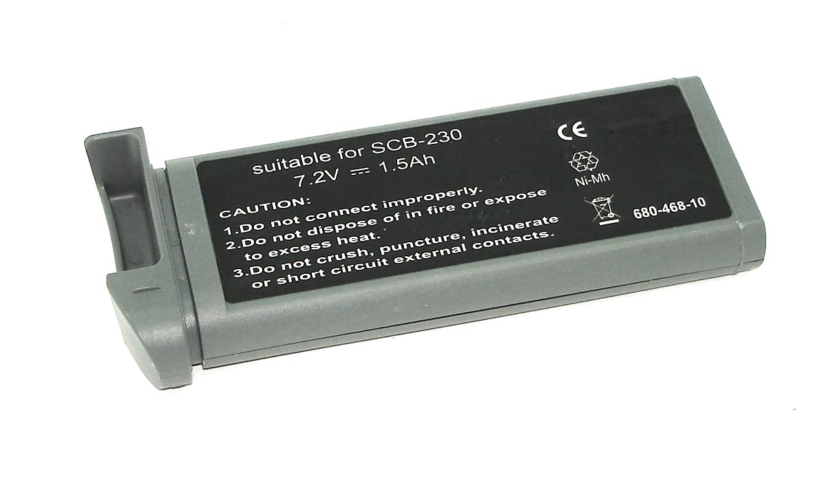 Аккумулятор для iRobot Scooba 200 230 1.5Ah 7.2V