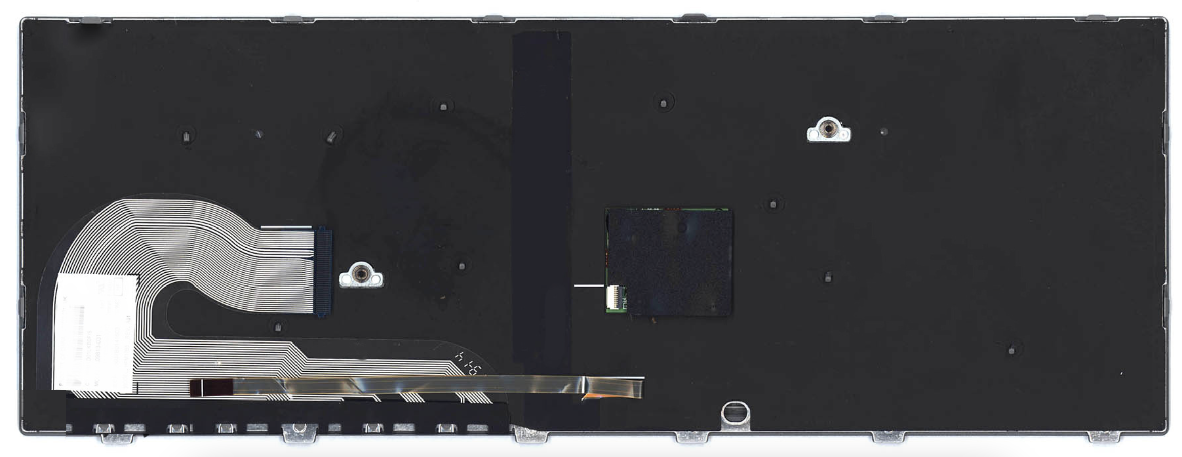 Клавиатура HP Elitebook 840 G5 с подсветкой, серебристая рамка, OEM