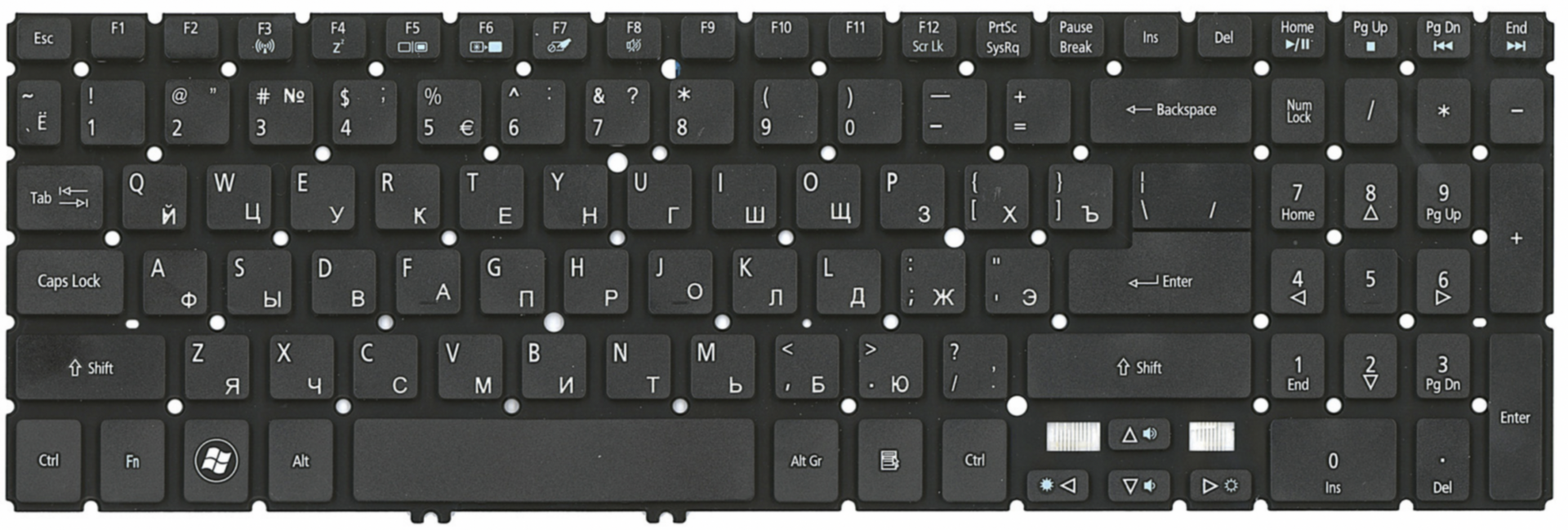 Клавиатура Acer Aspire V5-552P OEM