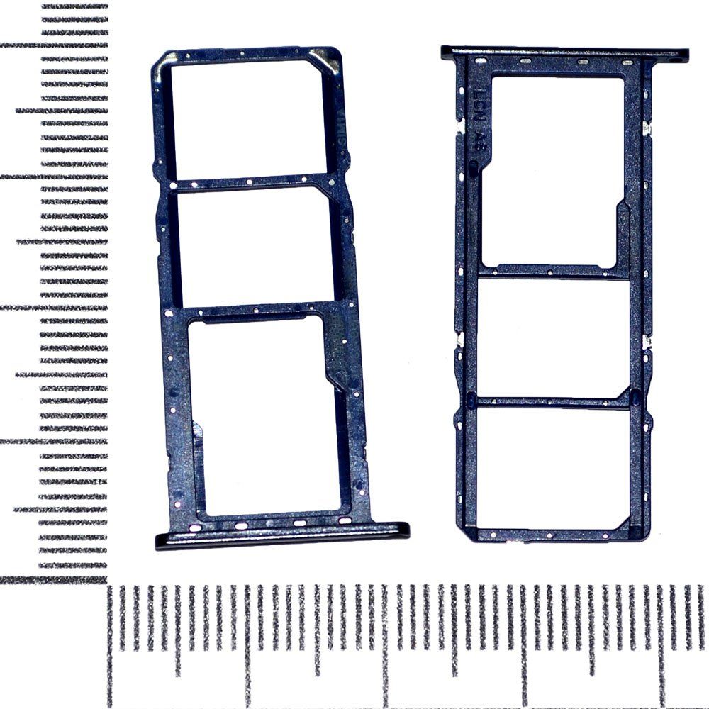 Держатель сим-карты Honor 8C синий orig Factory