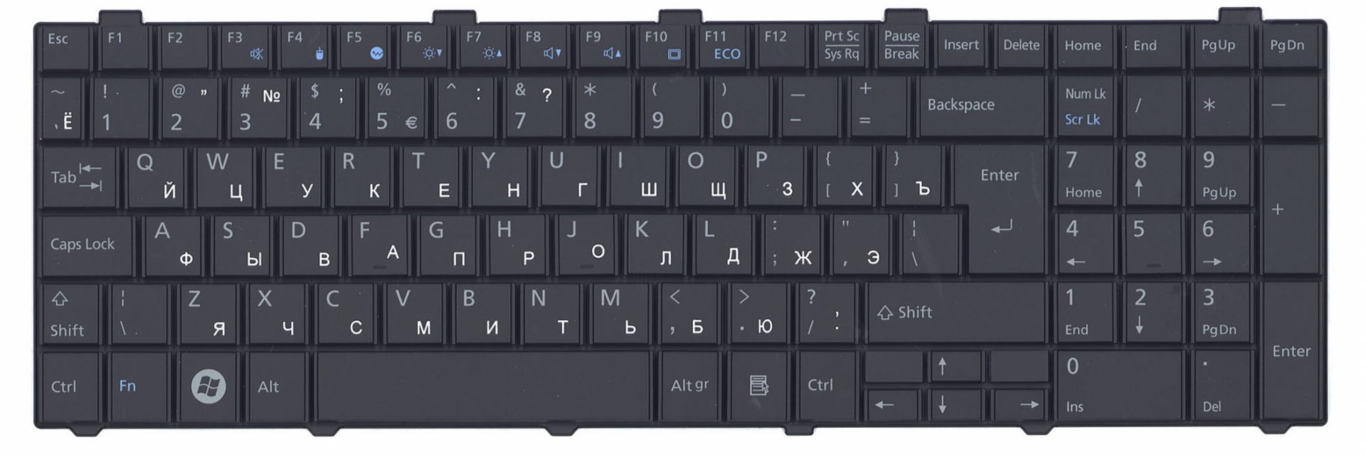 Клавиатура Fujitsu LIFEBOOK A530 OEM