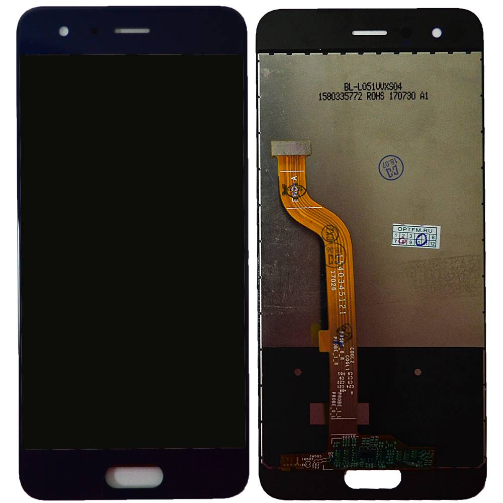 Дисплей Honor 9 (STF-L09) 5,15" + тачскрин синий (матрица orig)
