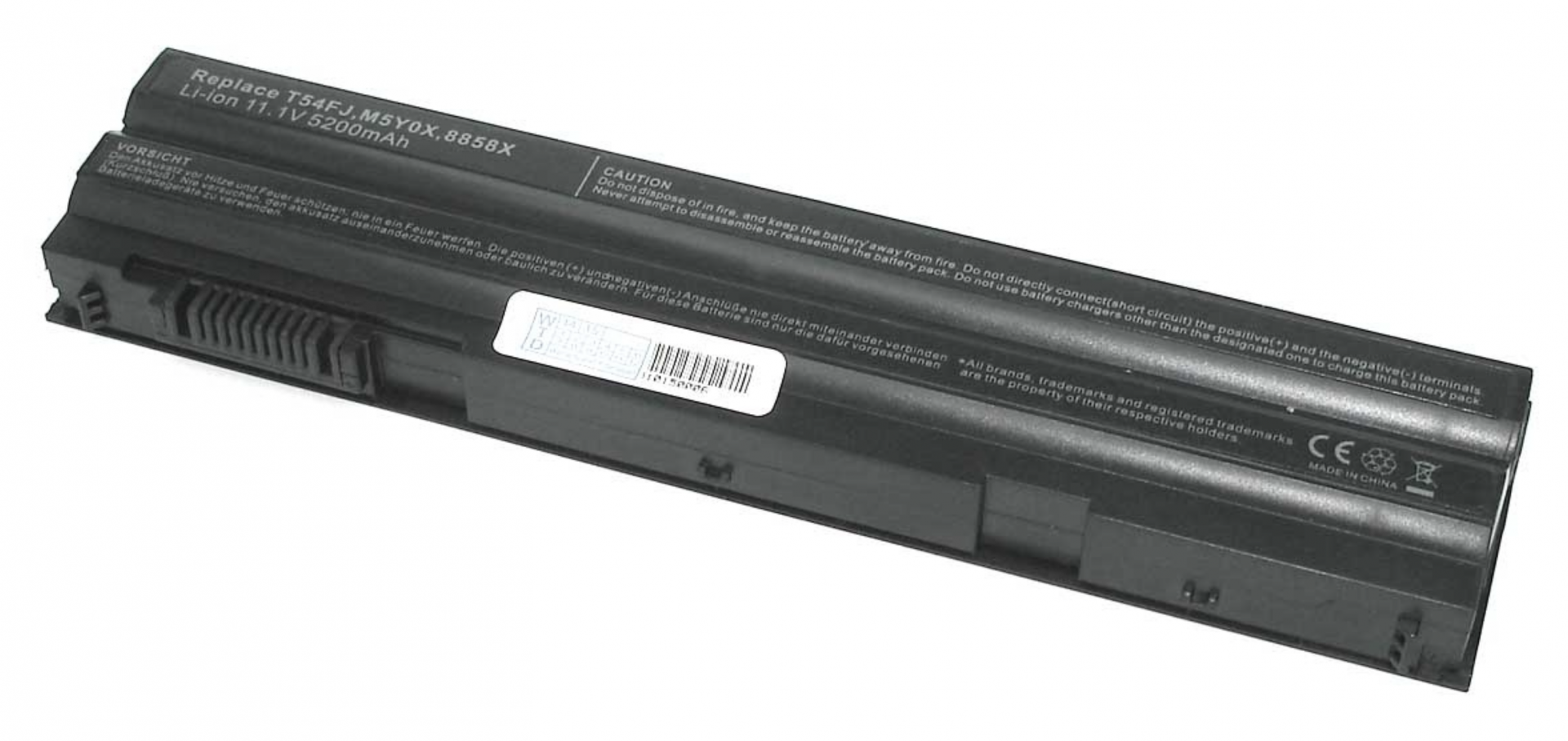 Аккумулятор DELL Inspiron 5520 11.1V, 5200mAh, OEM