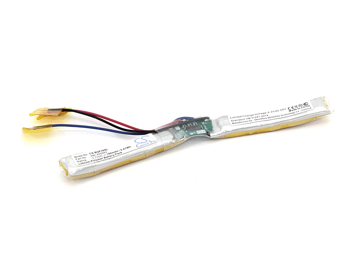 Аккумуляторная батарея CameronSino CS-BQF30SL для Bose QuietControl 30 180mAh