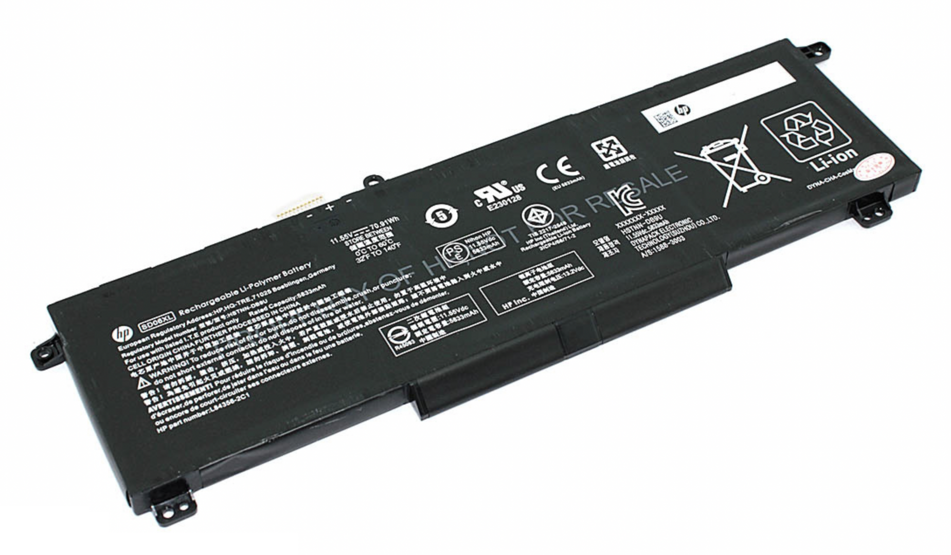 Аккумулятор HP Omen 15 11.55V, 90Wh, Original