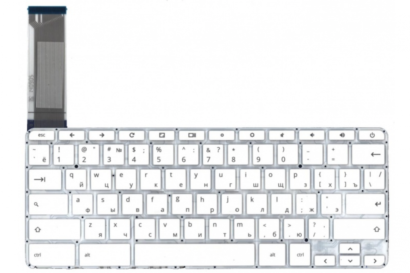 Клавиатура HP Chromebook 14-X001TU OEM