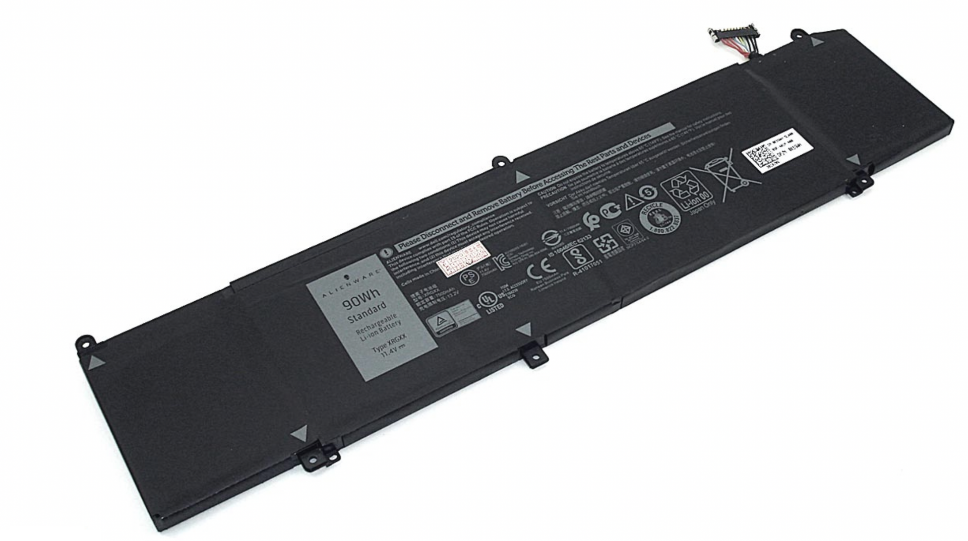 Аккумулятор Dell ALIENWARE M17 2019 11.4V, 90Wh, Original