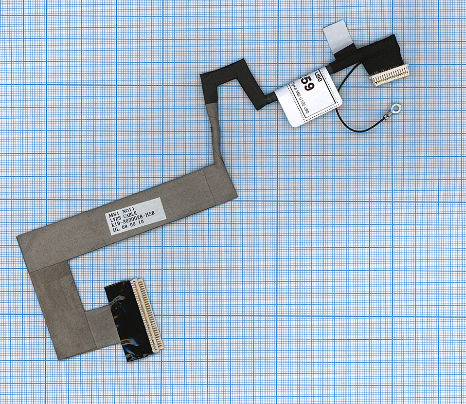 Шлейф матрицы для ноутбука MSI U100 U90   7890100