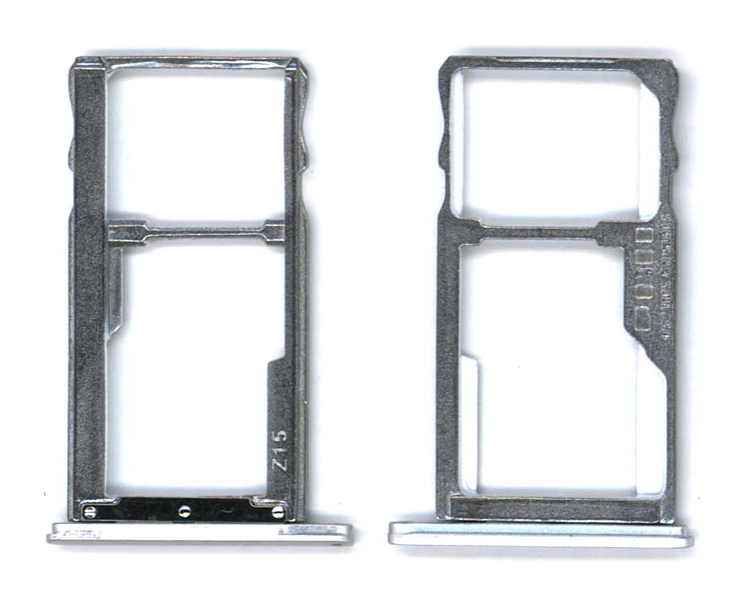 Лоток для SIM-карты Meizu M3s/M3s mini/M3 Notei серебристый