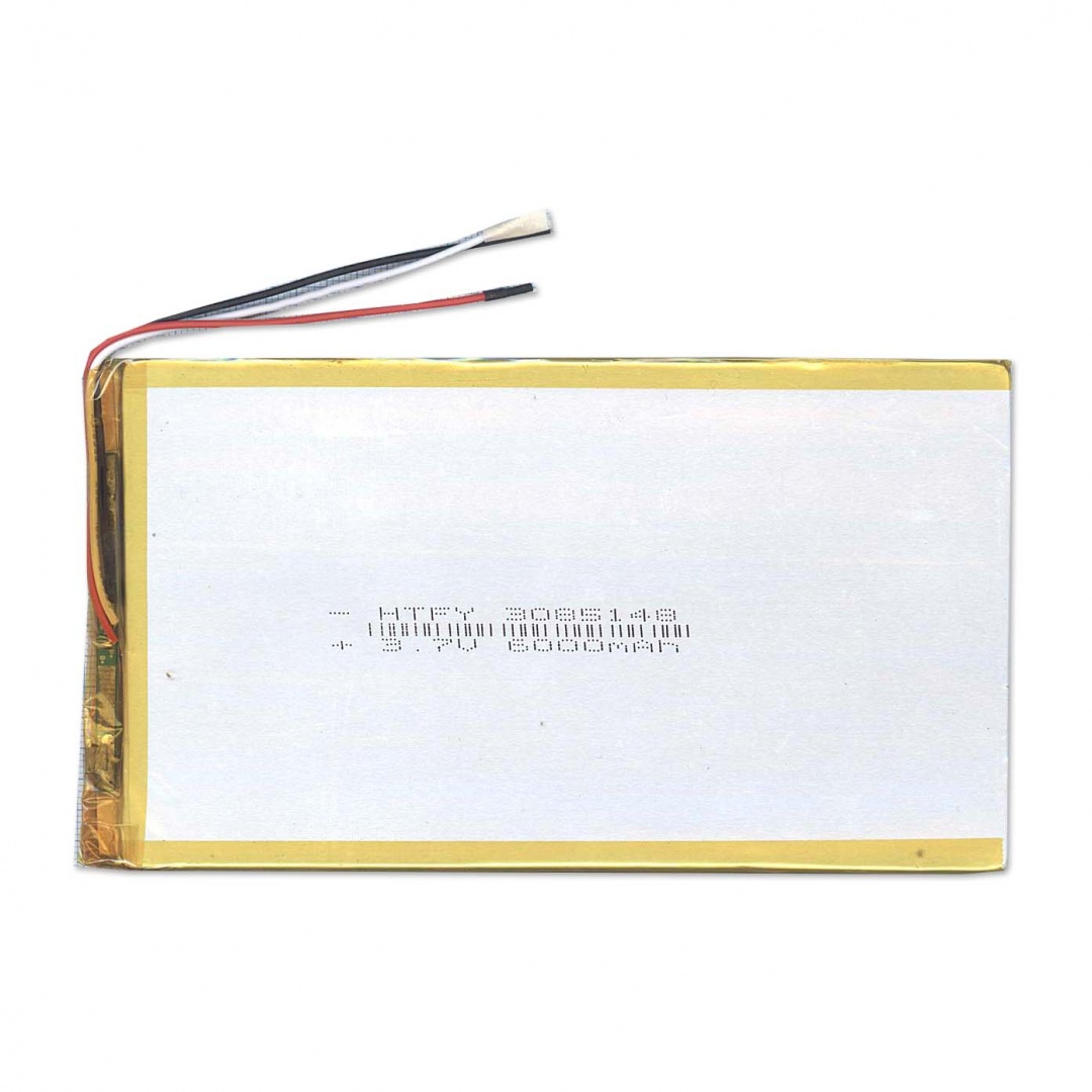 Аккумулятор Li-Pol (батарея) 3*85*148мм 3pin 3.7V/6000mAh