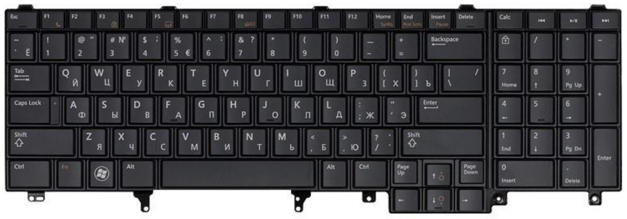 Клавиатура DELL Latitude E5530 OEM