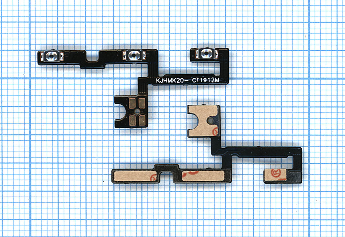 Шлейф кнопки включения и кнопок громкости для Xiaomi Mi 9T