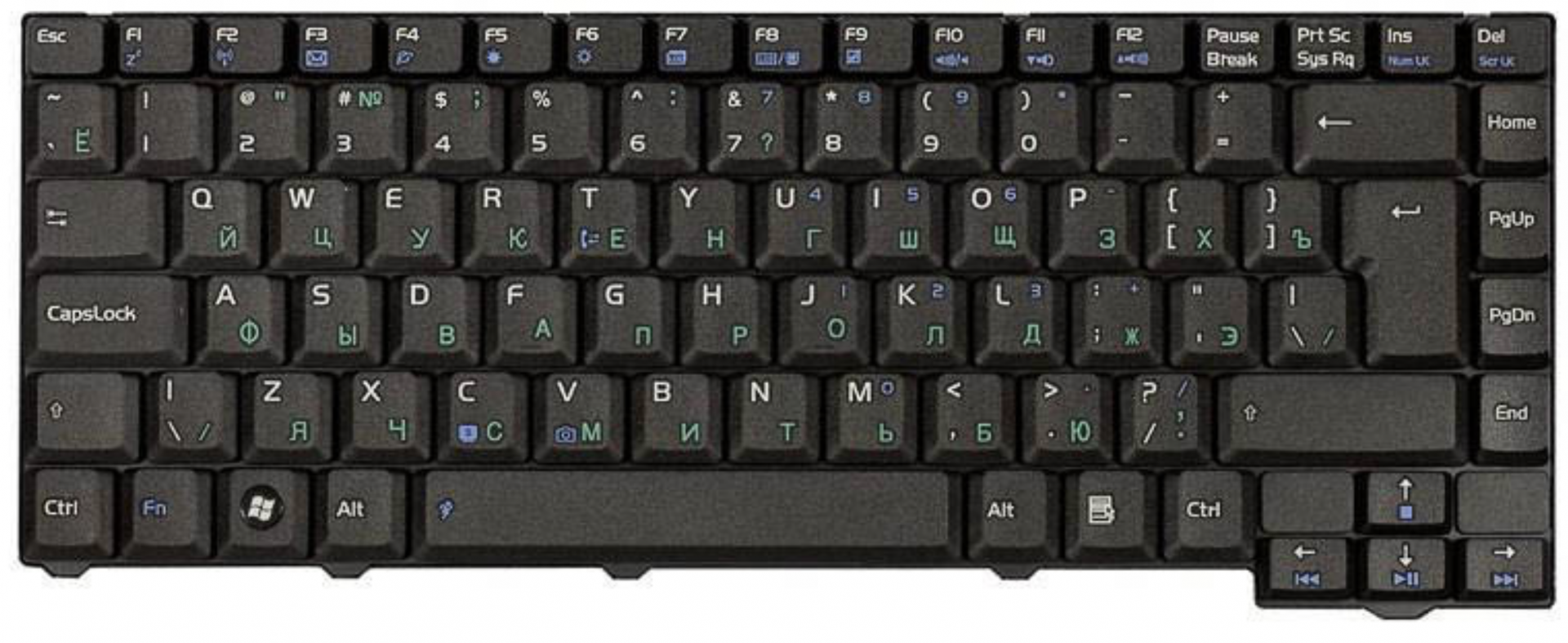 Клавиатура ASUS F2 OEM