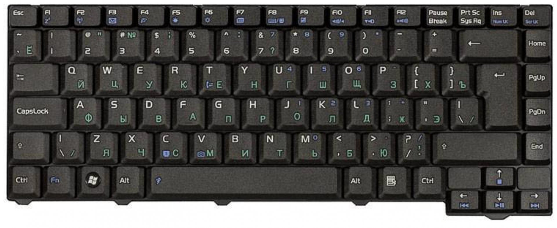 Клавиатура ASUS F2Hf OEM