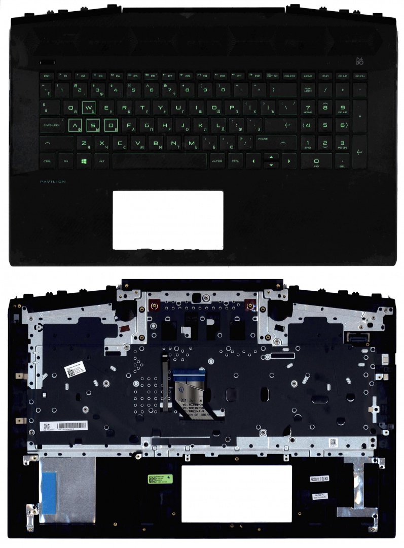 Клавиатура для ноутбука HP Pavilion Gaming 17-CD топкейс