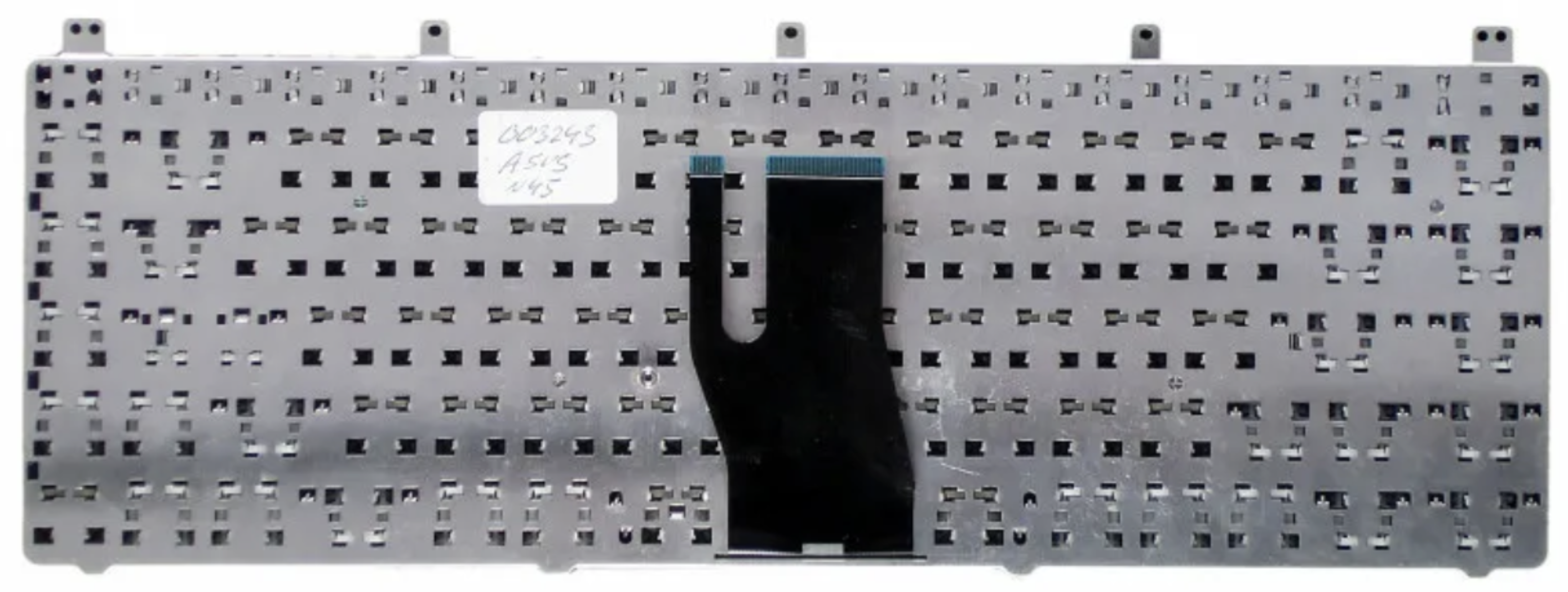 Клавиатура ASUS N45V серебристая, OEM