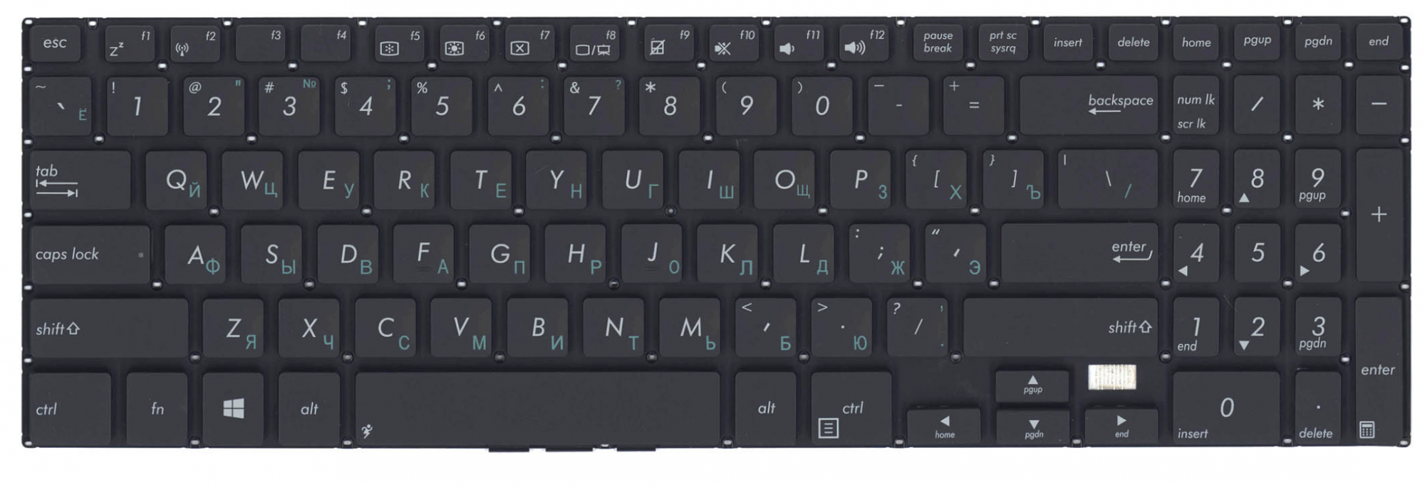 Клавиатура Asus Pro PU551LD OEM