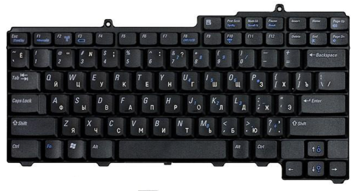 Клавиатура DELL Latitude 120L OEM