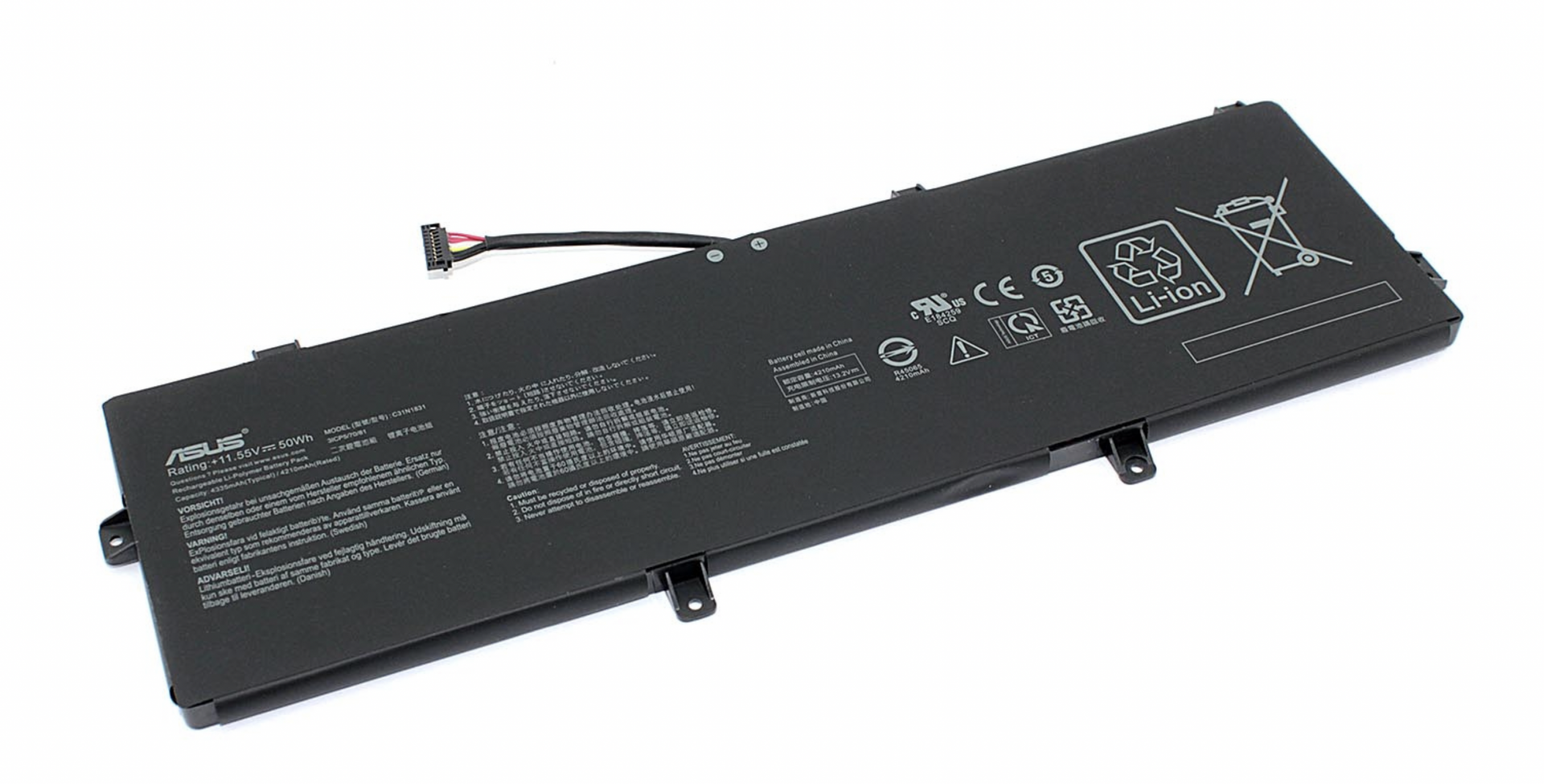 Аккумулятор Asus ZenBook UX430UA-GV445T 11.55V, 50Wh, Original