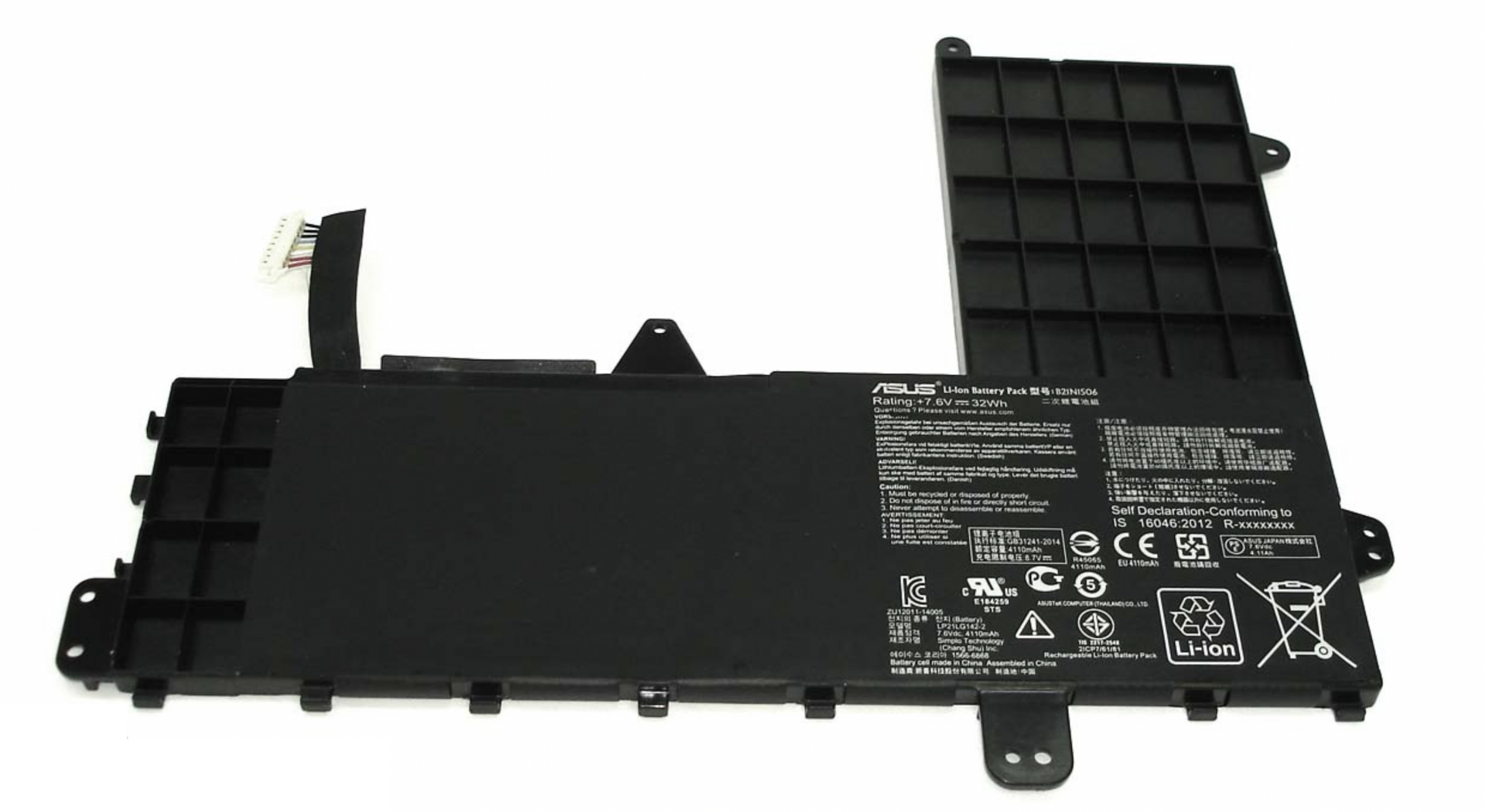 Аккумулятор ASUS E502M 7.6V, 32Wh, Original