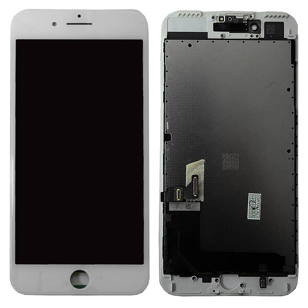 Дисплей iPhone 7 Plus + тачскрин + рамка белый orig Used Toshiba C11/F7C