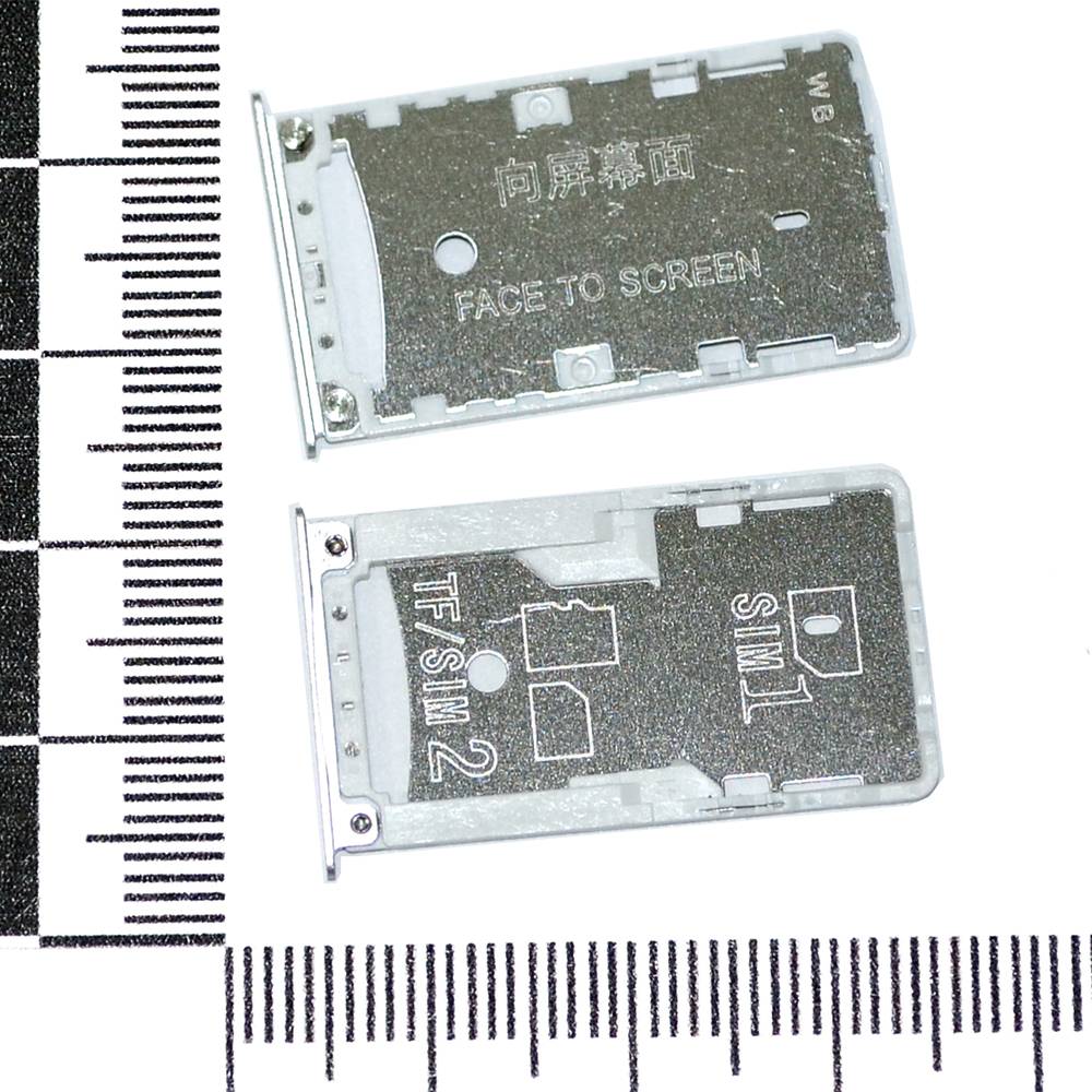 Держатель сим-карты Xiaomi Redmi4 белый